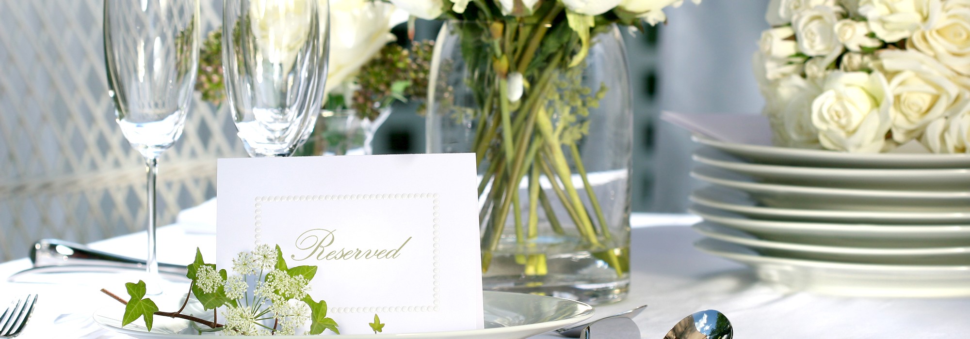 Reserved Table Setting