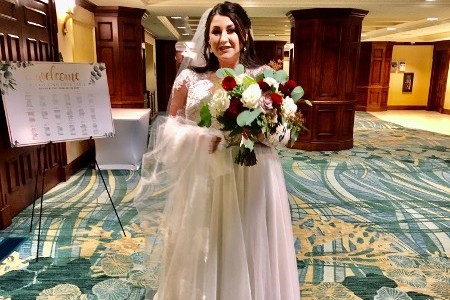 Bride with Bouquet