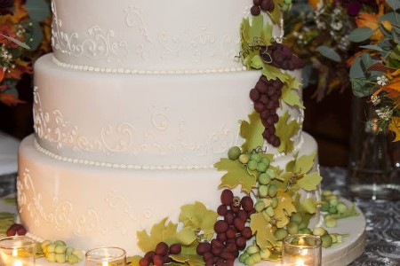 Wedding Cake with Fruit