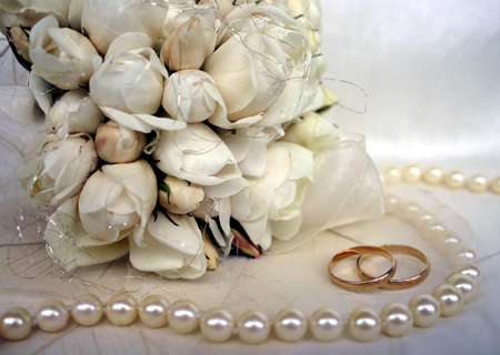 Roses, Pearls, and Wedding Bands