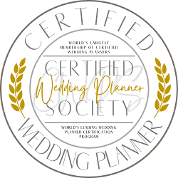 Certified Wedding Planner Badge